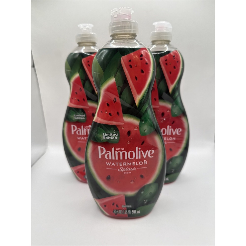 Ultra Palmolive 61047428 20 oz Bottle Dishwashing Liquid - Watermelon (3/CT) New
